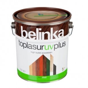 Koksnes krāsvielas Belinka TOPLASUR UV PLUS krāsa No30  0,75L