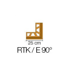 Išorinis kampas BARA-RTK/E 90° profiliuočiui BARA-RTK