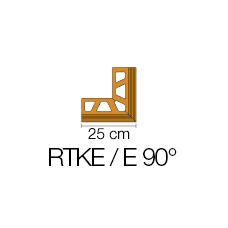 Išorinis kampas BARA-RTKE/E 90° profiliuočiui BARA-RTKE 23