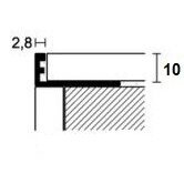 Profiliuotis ZV/100 RAL9003 MAT