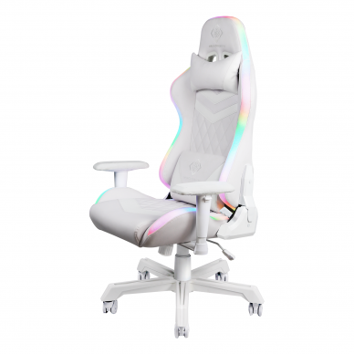 Spēļu krēsls DELTACO GAMING GAM080 White Line 1